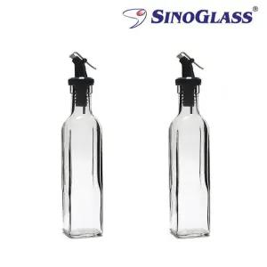 유리 오일병 250ml 2P 시럽용기 참기름 간장 소스통
