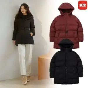 [롯데백화점]케이투 여성 시그니처 데일리 하프 구스다운 KWW23566