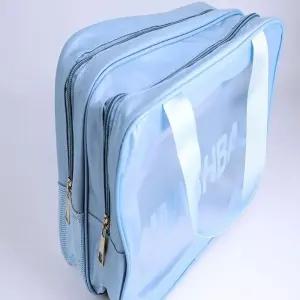 [라일리] Rly 불투명 방수 수영 가방 세면 파우치 워시백 하늘