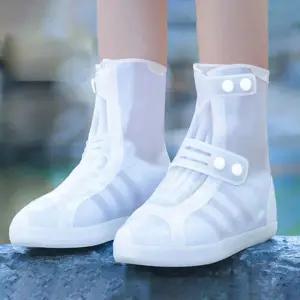 PVC 방수 신발커버 장마 레인 비닐 장화 (2size)