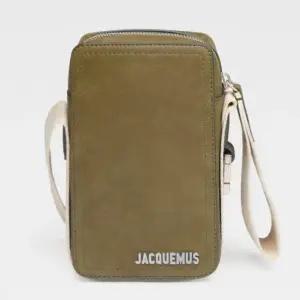 JACQUEMUS  Le cuerda Vertical  235BA091 3121 580)  르 쿠에르다 버티컬 그로그랭 크로스바디 백)