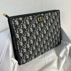 25SS 디올 오블리크 몽테인 30 파우치 여성 클러치백 S2107UTZQ