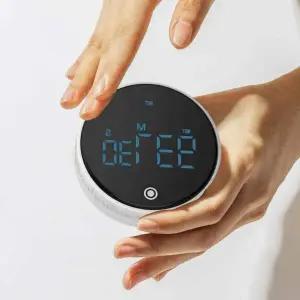 스톱워치 디지털 타이머 화이트 알람 수능 쿠킹