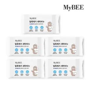 마이비 얼룩제거 세탁비누(180g)x5개