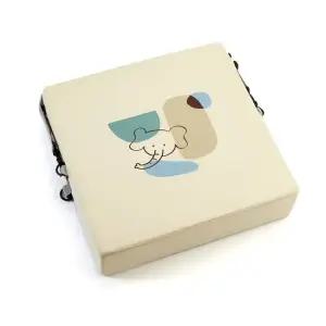 [하쥬르] 키높이 유아 어린이 의자 방석 (2중안전장치) - 코끼리