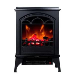 LED 전기벽난로 로망S2 불멍 LED 온풍기 실내 불멍인테리어 책상 모닥불 히터 발난로