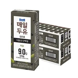 매일두유 검은콩 190ml, 48개