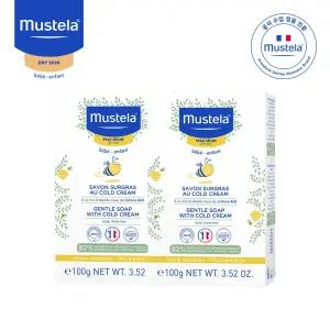무스텔라 젠틀 솝 위드 콜드 크림 100g 2개