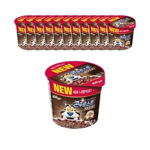 켈로그 콘푸로스트 다크초코 컵, 40g, 12개