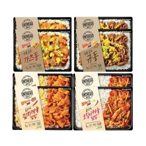 온더고 일식혼합8(가츠동2,규동2,김치제육2,오징어제육2)