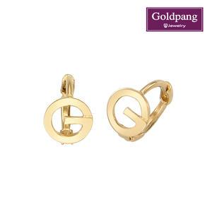 [골드팡]14k 심플G 귀찌