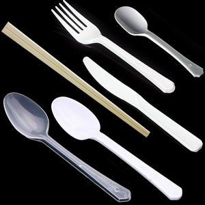 일회용 100개 나무젓가락 수저 스푼 나이프 포크 위생 알젓가락 숟가락