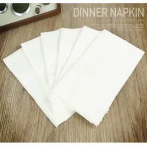 디너냅킨(위생페이퍼) 접지형 평지형 백색무지2겹X2000매한그루
