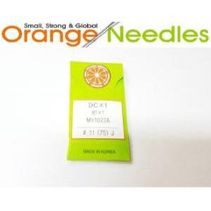 공업용오버록 미싱바늘 DCx1 오버 인타록 미싱바늘/