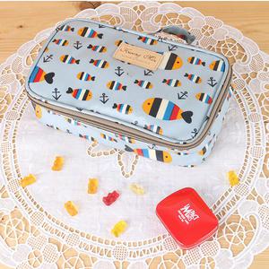 메이크업파우치 손잡이 화장품파우치