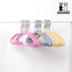 화이트래빗 PVC 논슬립 옷걸이 - 아동용 30p