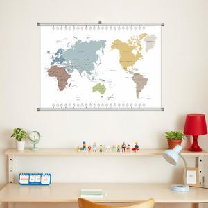 아라크네 실사롤스크린 세계지도 27종