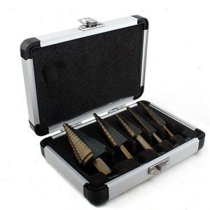 알루미늄케이스/스텝드릴세트/12mm-36mm/5PCS/코발트