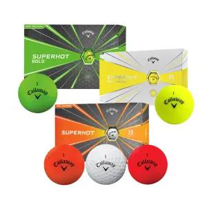 한국캘러웨이/슈퍼핫 볼드 골프볼(3피스 15알)