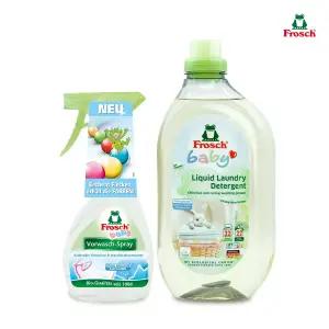 프로쉬 베이비 2종 (얼룩제거제+액상 세탁세제)