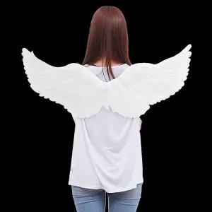 럭셔리 천사 날개 소 소품 연극 의상 깃털 코스튬