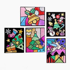 [민화샵] 포일아트 크리스마스키트 유아미술 만들기재료