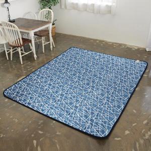 싸파 EMF 캠핑 극세사 전기매트 킹초특대형 200x300 모던라인/캠핑전기매트 거실용매트 전기장판