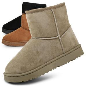 [행텐] 따뜻한 털안감 여성털부츠 방한화 퍼부츠 미들부츠 털신 보온신발 방한부츠