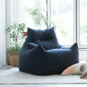 초대형 페르시안 SR803 스웨이드 1인용 빈백소파 카페의자