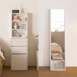 [화장대 모음전] 트루베퍼니처 베스트 전신거울 스탠딩 수납화장대 틈새 자투리 수납장 3종