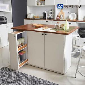 장인가구 하임 1200 수납 아일랜드 식탁