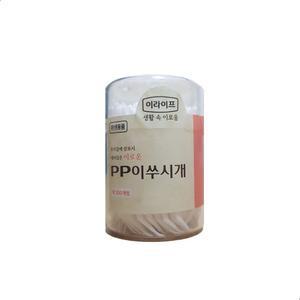 롯데 PP이쑤시개 플라스틱 이쑤시게 원형 200P