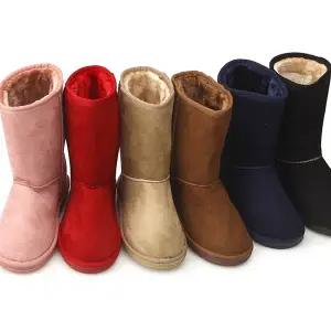 국산 여성 미들 털부츠 방한부츠 DG-39