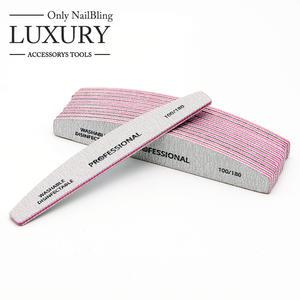 지브라 네일화일 반달 100/180 손톱정리 양면파일