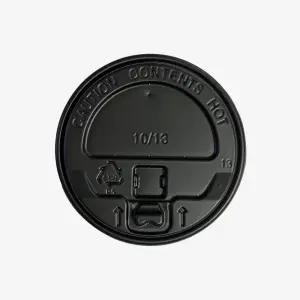 테이크아웃컵 종이컵 뚜껑 10/13온스 개폐형 블랙 500개