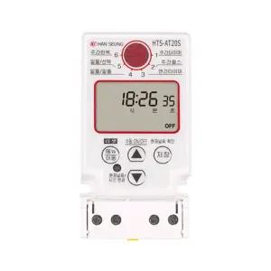 한승 디지털 타임스위치 HTS-AT20S 일몰.일출.정전보상.전자식 타이머