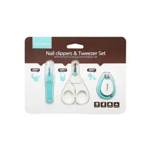 [마더케이] 신생아 핀셋&손톱가위 3종세트