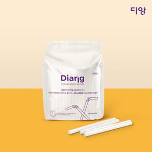 디앙 PLA 빨대 스무디용 11x210mm 1,000개