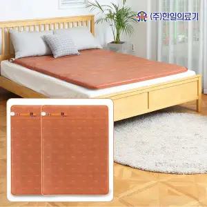 [한일의료기] 황토매트 더블 2개세트 전기매트 전기장판