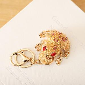 엽전 문 황금두꺼비 키링 키홀더 가방 열쇠고리 재물