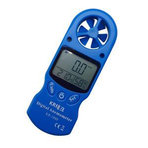 KR-1880 풍속계/미니 풍속측정기/바람속도/온습도계