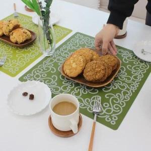 [아트박스]/샤이닝홈 클레지 모던 정사각 실리콘 식탁매트 1P