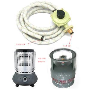 락앤아이스 가스난로 연결 호스 세트 3m LPG용 KS인증품