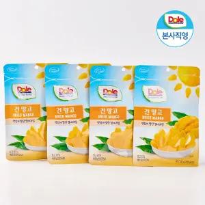 Dole 돌 건망고 80g x 4봉 건과일, 건조 망고
