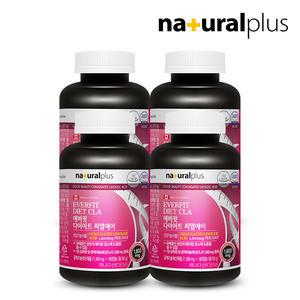 에버핏 다이어트 CLA 공액리놀레산 4병(12개월분) / 체지방감소