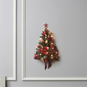 크리스마스트리 하프벽트리 브릭레드 중