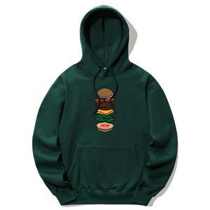 [트립션](타임스퀘어점패션관) BURGER FLOOR 후드티 - 그린