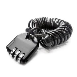 마이크로 번호키/스프링 와이어 타입/휴대용 소형 자전거 비밀번호 잠금장치 열쇠 자물쇠/열쇄