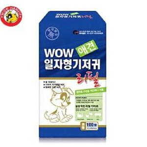 일자형애견기저귀100매(중형)