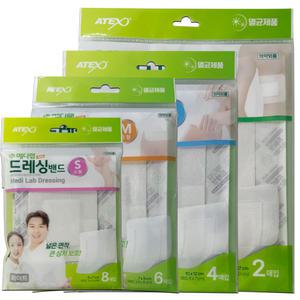 아텍스 뉴 메디랩 드레싱 밴드 5개/멸균제품 화이트 소형S 중형M 대형L 특대형XL 상처